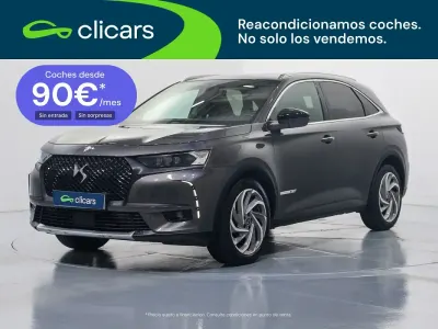 Usado DS Automobiles DS7 Crossback Performance 130 CV (95 kW) 2020 Gris SUV