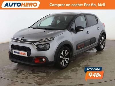 Usado Citroën C3 PureTech 82 CV (60 kW) 2021 Gris Utilitario