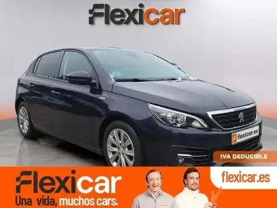 Usado Peugeot 308 Style 130 CV (95 kW) 2020 Azul Berlina