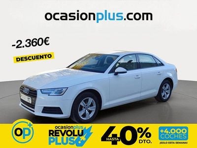 Usado Audi A4 Advanced 150 CV (110 kW) 2017 Blanco Berlina