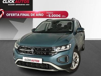 Rojo Usado 2023 VW T-Roc Life SUV | 20.300 € (Buen precio)