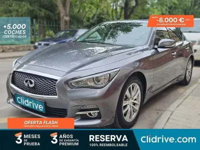 Usado Infiniti Q50 Premium 170 CV (125 kW) 2017 Gris Berlina