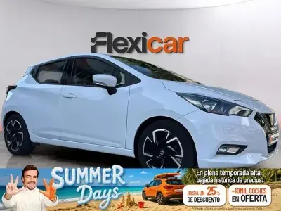 Usado Nissan Micra Acenta 92 CV (67 kW) 2022 Blanco Utilitario