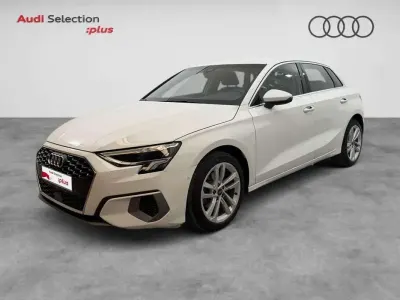 Usado Audi A3 Sportback Advanced 116 CV (85 kW) 2022 Blanco Utilitario