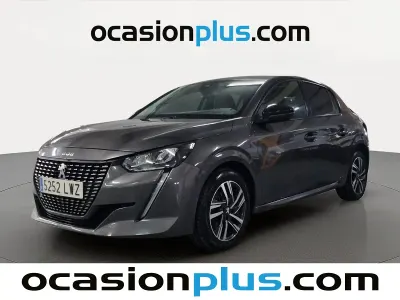 Usado Peugeot 208 Allure 100 CV (73 kW) 2022 Gris Utilitario