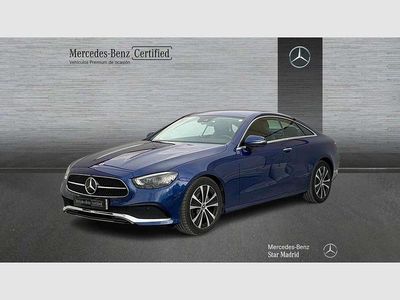 Azul Usado 2021 Mercedes E220 Coupe | 46.595 € (Caro)