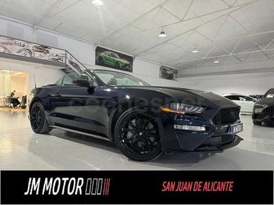 Usado Ford Mustang GT 450 CV (330 kW) 2021 Azul Descapotable