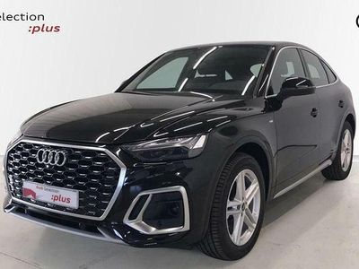 Usado Audi Q5 S-Line 163 CV (119 kW) 2022 Negro SUV