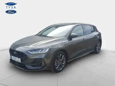 Usado Ford Focus ST-Line 125 CV (91 kW) 2022 Gris Utilitario