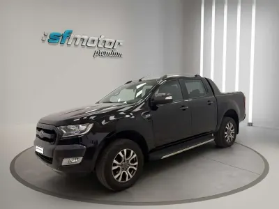 Usado Ford Ranger Wildtrack 200 CV (147 kW) 2018 Negro Pickup/Camioneta