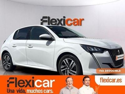 Usado Peugeot 208 Allure 100 CV (73 kW) 2020 Blanco Utilitario