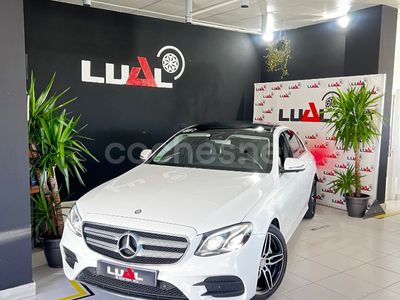 Usado Mercedes E220 194 CV (142 kW) 2017 Blanco Berlina