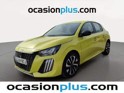 Usado Peugeot 208 Style 110 CV (80 kW) 2025 Amarillo Utilitario