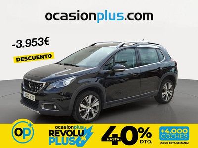 Usado Peugeot 2008 Allure 100 CV (73 kW) 2019 Negro SUV