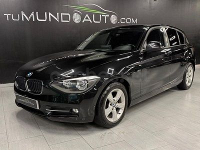 Usado BMW 116 Efficient Dynamics 116 CV (85 kW) 2012 Negro Utilitario