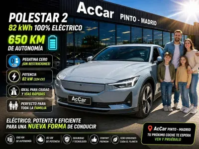 Usado Polestar 2 Long Range Single Motor 219 kW (298 CV) 2024 Gris Utilitario