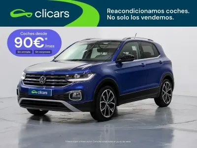 Usado VW T-Cross Sport 110 CV (80 kW) 2021 Azul SUV