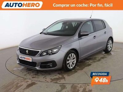 Usado Peugeot 308 Style 131 CV (96 kW) 2018 Gris Berlina