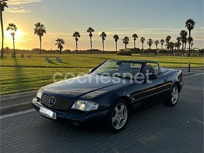 Usado Mercedes SL500 320 CV (235 kW) 1998 Azul Descapotable