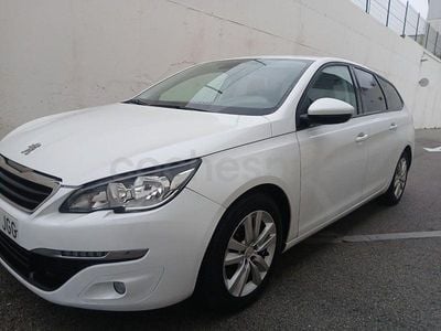 Usado Peugeot 308 SW Business-Line 120 CV (88 kW) 2015 Blanco Familiar