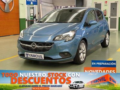 Usado Opel Corsa Selective 90 CV (66 kW) 2017 Azul Utilitario
