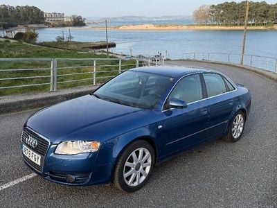 Usado Audi A4 S-Line 140 CV (102 kW) 2006 Azul Berlina