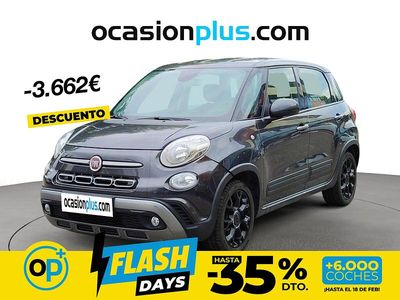 Usado Fiat 500L Cross 95 CV (69 kW) 2021 Gris Monovolumen