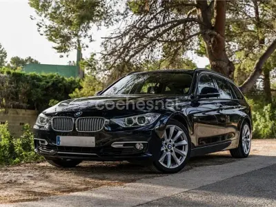 Usado BMW 325 Comfort Edition 218 CV (160 kW) 2014 Negro Familiar