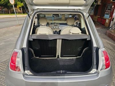 Usado Fiat 500 Lounge 75 CV (55 kW) 2010 Gris Utilitario