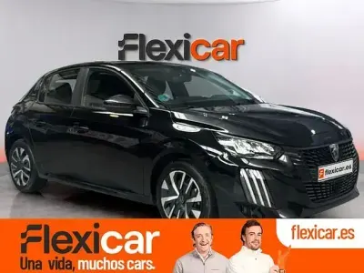 Usado Peugeot 208 Style 100 CV (73 kW) 2024 Negro Utilitario
