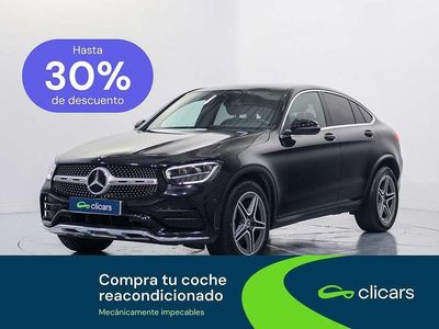 Usado Mercedes GLC200 163 CV (119 kW) 2020 Negro SUV