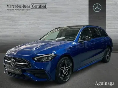 Usado Mercedes C220 200 CV (147 kW) 2025 Azul Familiar