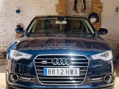 Usado Audi A6 S-Line 245 CV (180 kW) 2014 Azul Berlina