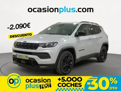 Usado Jeep Compass Night Eagle 130 CV (95 kW) 2022 Blanco SUV
