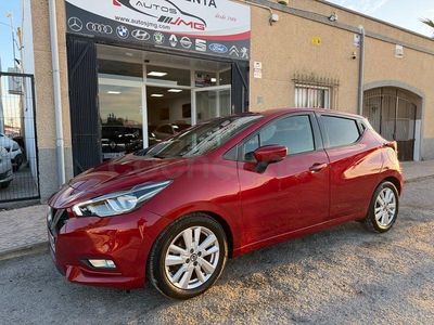 Usado Nissan Micra Tekna 100 CV (73 kW) 2019 Granate Utilitario