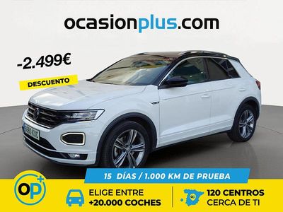 Blanco Usado 2019 VW T-Roc Sportline SUV | 27.490 € (Un poco caro)