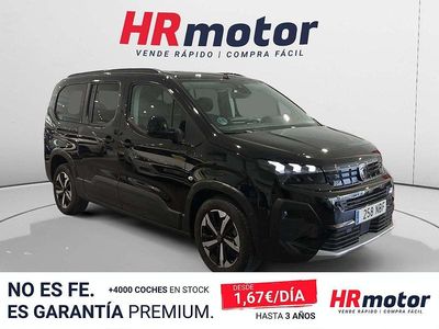 Usado Peugeot Rifter GT 131 CV (96 kW) 2025 Negro Monovolumen