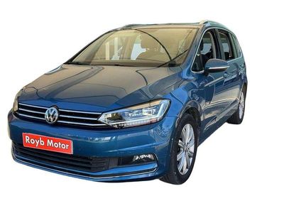 Azul Usado 2018 VW Touran Sportline Monovolumen | 19.100 € (Precio justo)