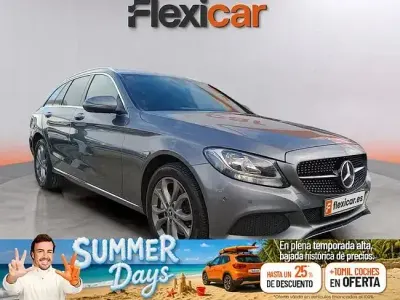 Usado Mercedes C250 204 CV (150 kW) 2018 Gris Familiar