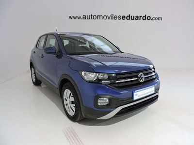 Usado VW T-Cross Edition 95 CV (69 kW) 2021 Azul SUV