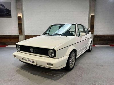 Begagnad VW Golf Cabriolet 111 HK (81 kW) 1990 Vit Cab