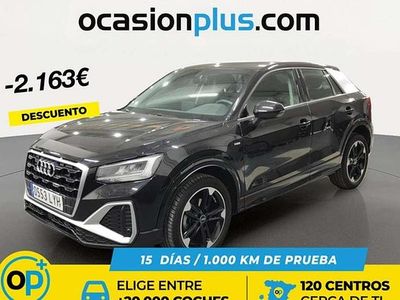Usado Audi Q2 S-Line 110 CV (80 kW) 2022 Negro SUV