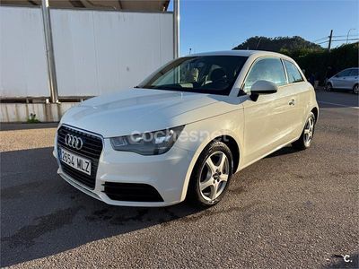 Usado Audi A1 Attraction 86 CV (63 kW) 2011 Blanco Berlina