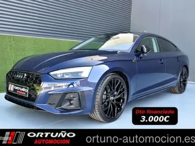 Usado Audi A5 S-Line 163 CV (119 kW) 2020 Azul Coupe