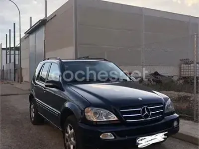 Usado Mercedes ML400 250 CV (183 kW) 2002 Azul SUV