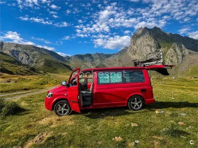 Usado VW California Comfortline 180 CV (132 kW) 2010 Rojo Van