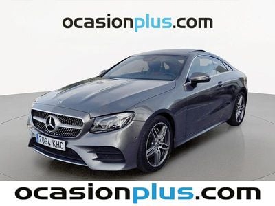 Usado Mercedes E220 AMG 194 CV (142 kW) 2018 Gris Coupe