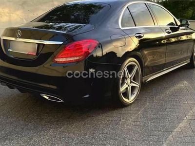 Negro Usado 2014 Mercedes C220 AMG line Berlina | 15.500 € (Precio justo)