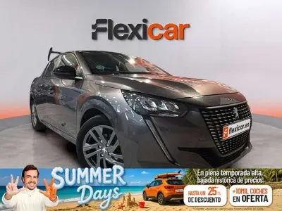 Usado Peugeot 208 Active 75 CV (55 kW) 2022 Gris Utilitario