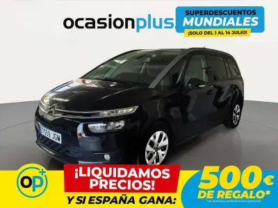 Usado Citroën Grand C4 Picasso Seduction 131 CV (96 kW) 2015 Negro Monovolumen